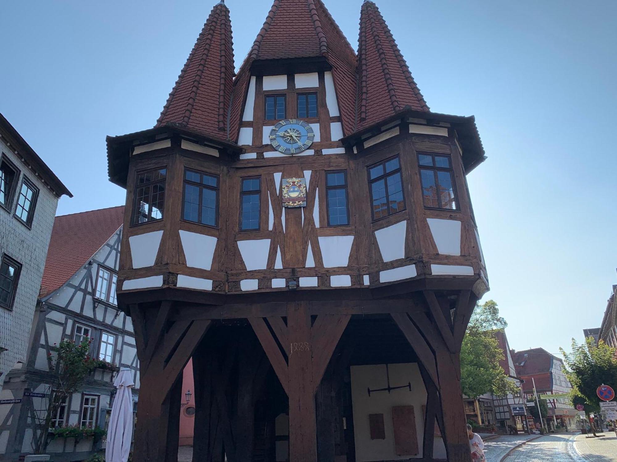 Apartment Am Historischen Rathaus Michelstadt Kültér fotó